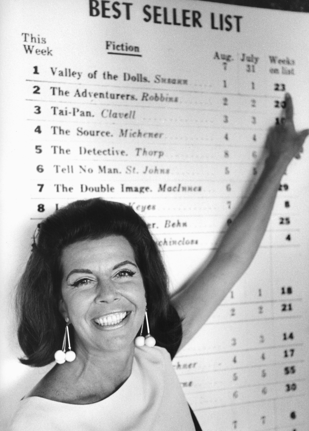 valley of the dolls by jacqueline susann